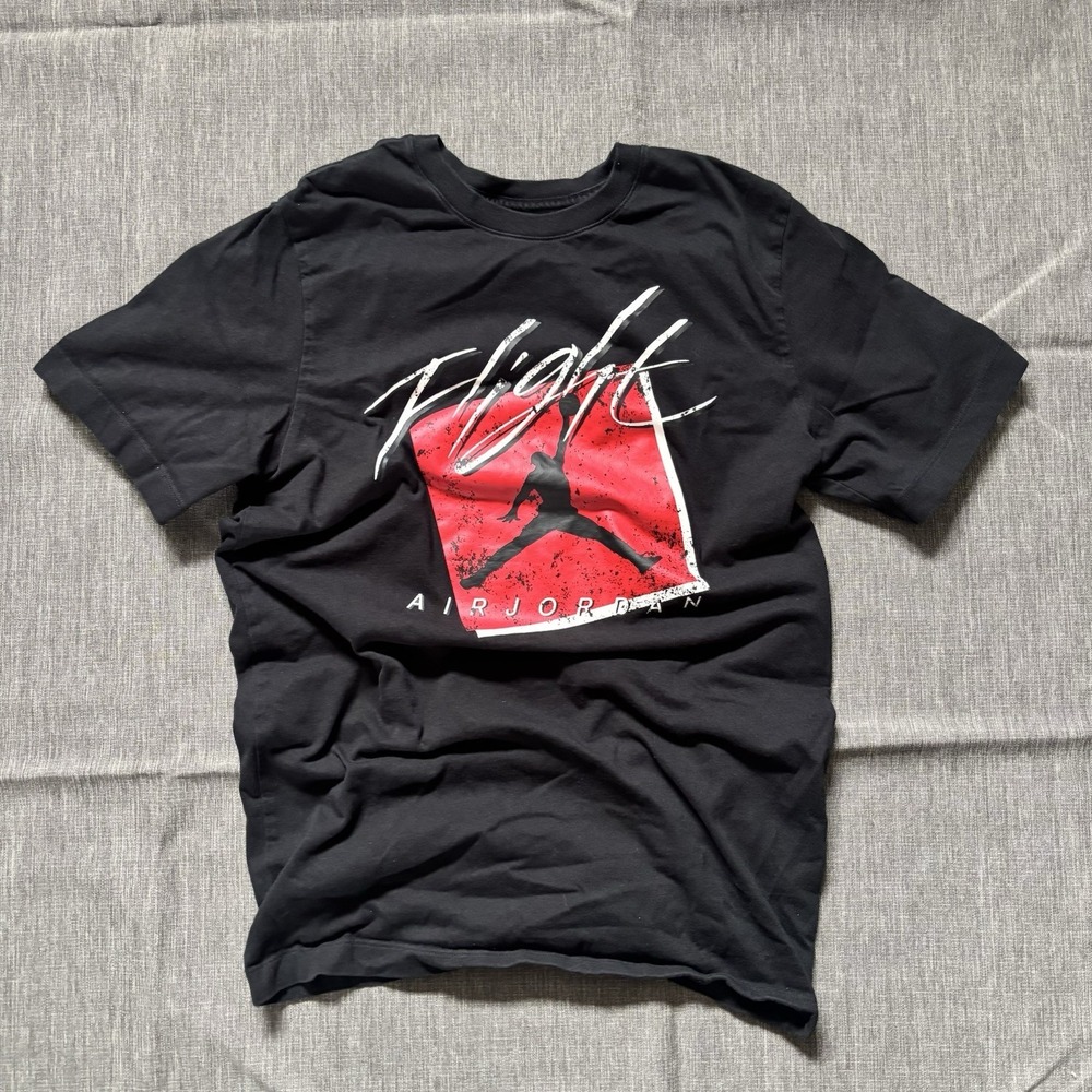 Black Nike Flight Air Jordan tee - S